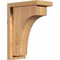 Ekena Millwork Huntington Smooth Corbel w/Backplate, Western Red Cedar, 5 1/2"W x 10"D x 14"H COR06X10X14HUN01SWR - alternate 1